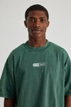 Half Half Heavyweight Box Fit Graphic Tshirt, HH WASHED GREEN/HALF HALF PILL - alternate image 4