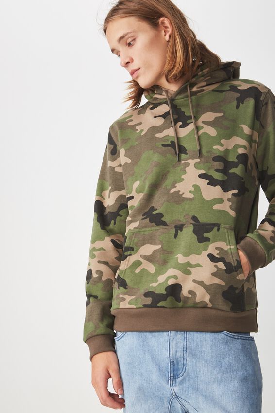 Basic Hoodie, WILDER CAMO