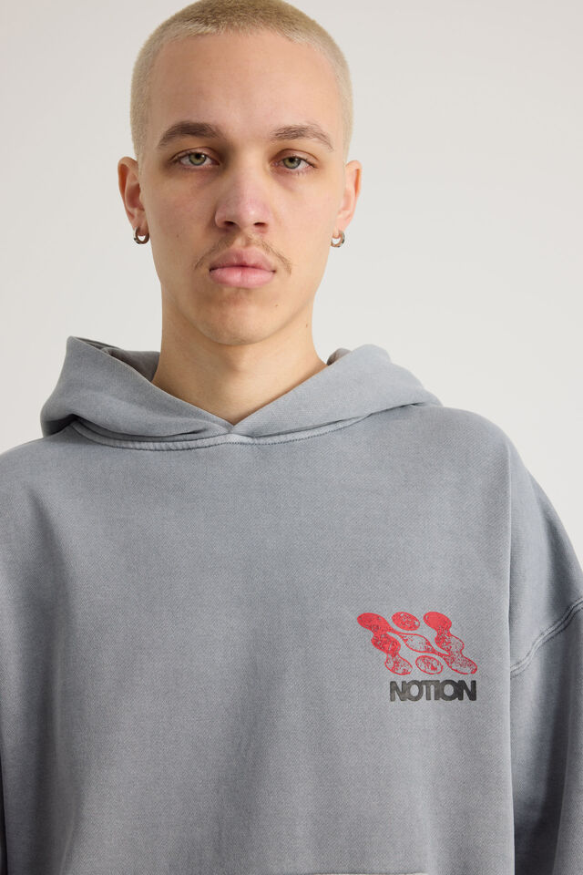 Notion Hoodie, NTN WASHED CONCRETE/OBLIVION