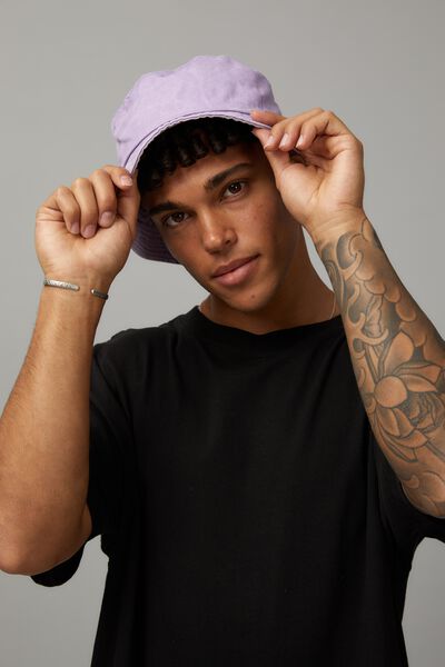 Washed Classic Bucket Hat, WASHED LILAC