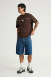 Half Half Panelled Tee, HH ROYAL OAK/CELESTIC - example image 2