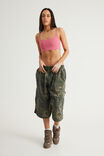 Snatched Crop Cami, HYPER PINK - example image 2