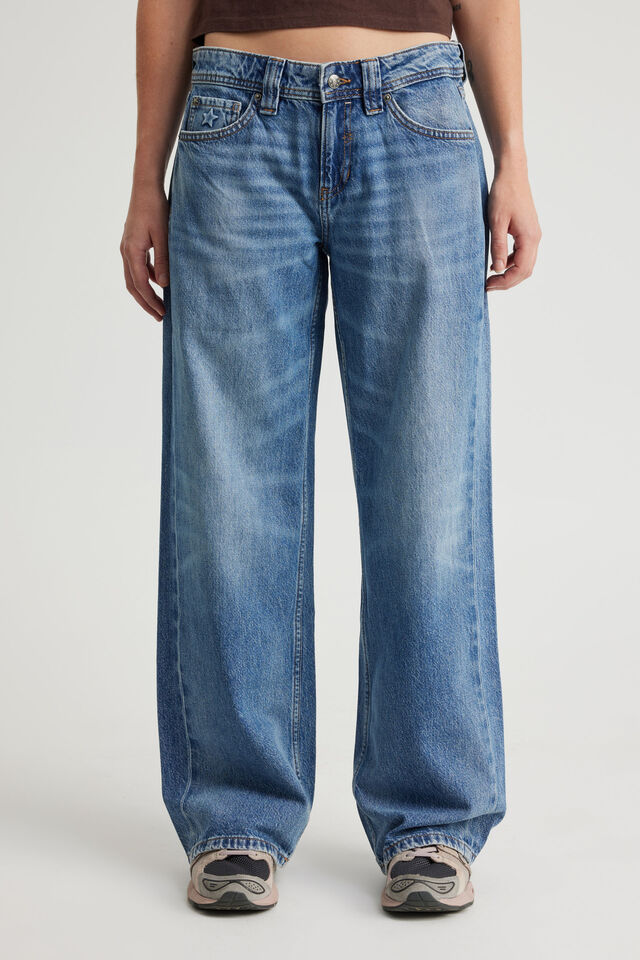 Luca Low Rise Jean, INDYWORN BLUE