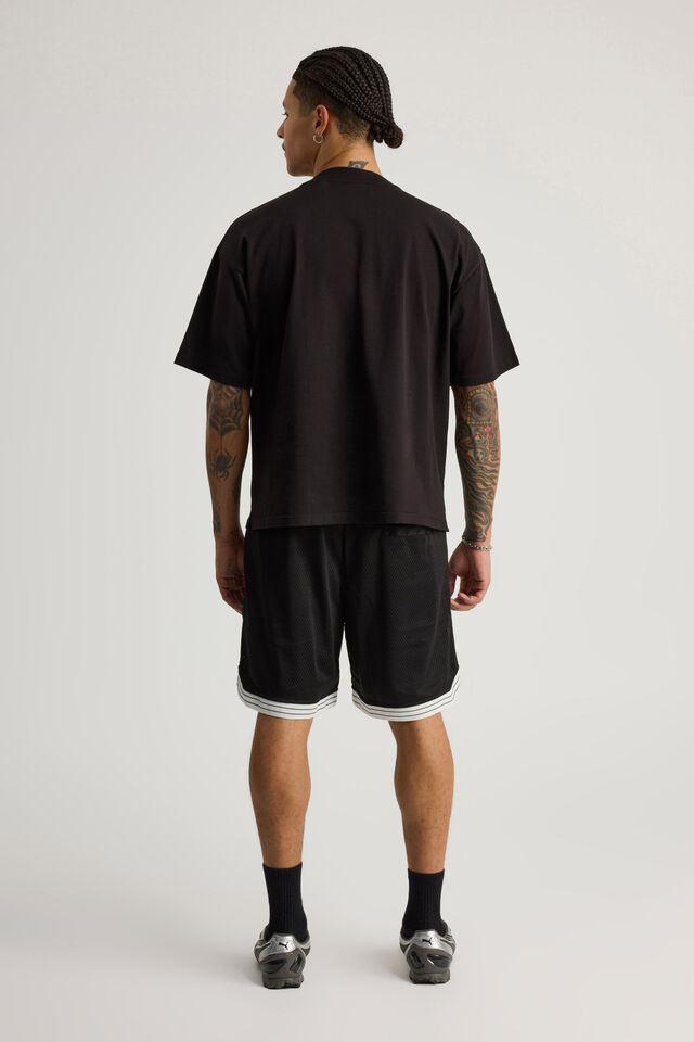 Nfl Basketball Short, LCN NFL BLACK/RAIDERS NEW SCRIPT