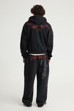 Baggy Trackpant, NTN WASHED BLACK/DRAGON - example image 1