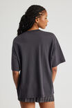 Oversized Graphic Tee, WASHED BLACK/ANGELIC - alternate image 3