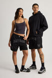 Nfl Basketball Short, LCN NFL BLACK/RAIDERS NEW STEALTH COLLEGIATE - alternate image 2