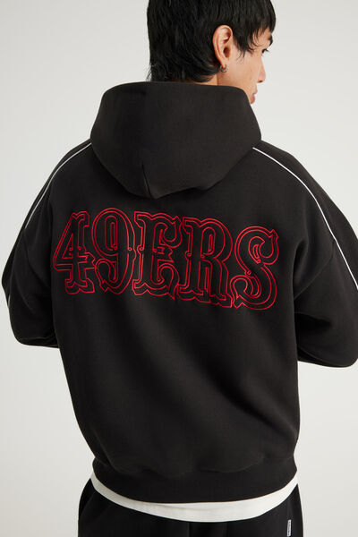 Nfl Hoodie, LCN NFL BLACK/49ERS