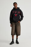 Nba Hoodie, LCN NBA BLACK/BULLS CURSIVE SCRIPT - alternate image 2
