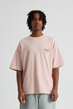 Heavy Weight Box Fit Graphic Tshirt, HH DUSTY PINK/FOUR STARS - alternate image 3