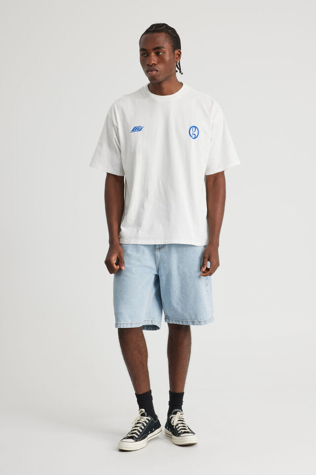 Open Gallery Box Fit Tshirt, OG CLOUD/IDEAS DEPT