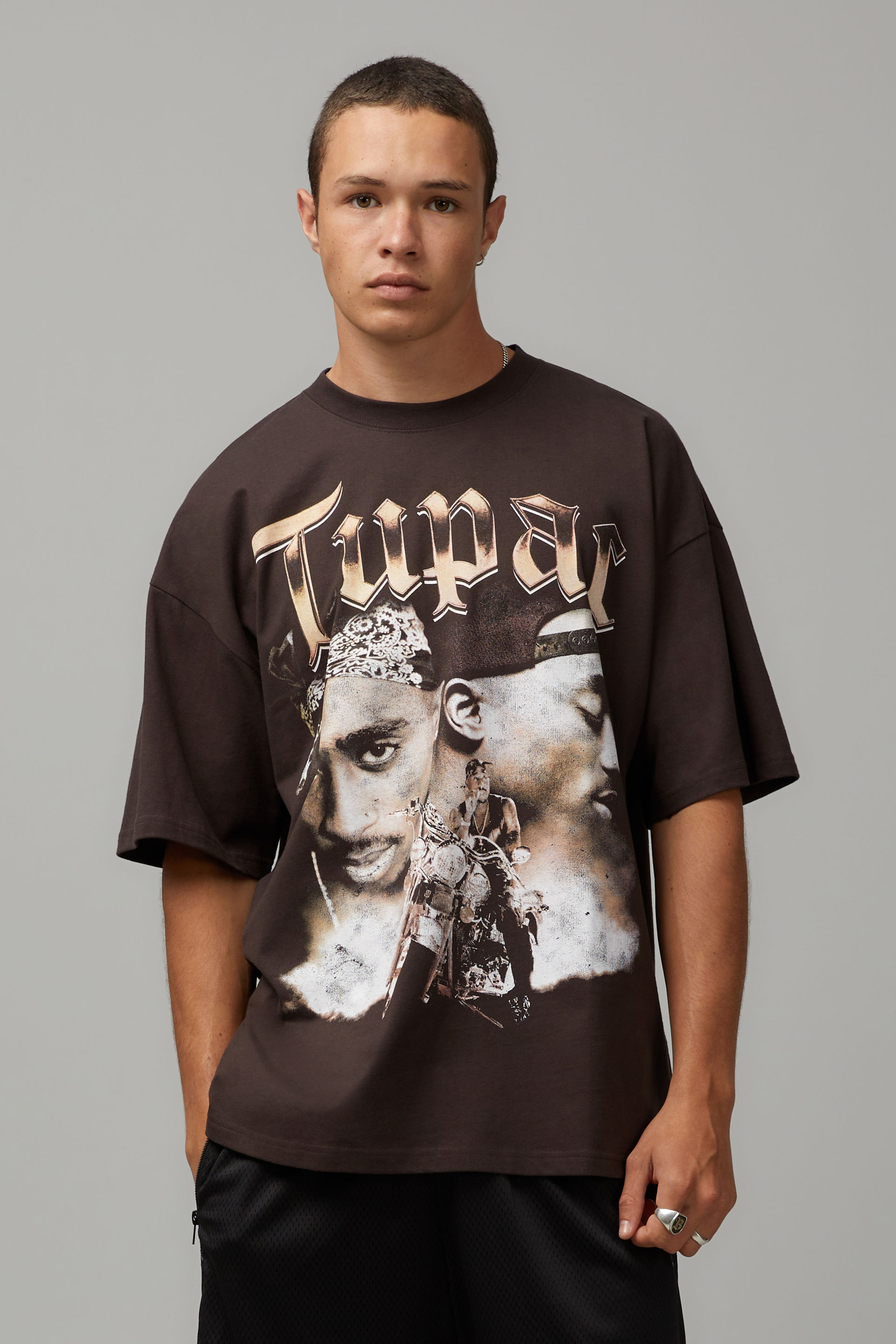 Oversized Music Merch T Shirt