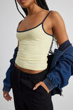 Classic Cami, YELLOW/NAVY - alternate image 4