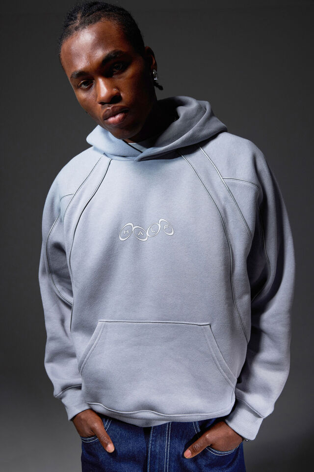 Half Half Hoodie, HH CONCRETE/PANEL