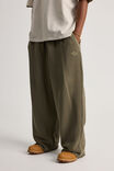 Notion Ultra Baggy Trackpant, NTN WASHED DEEP KHAKI - alternate image 2