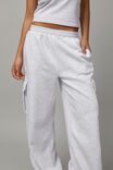 Cargo Trackpant, SILVER MARLE - alternate image 4