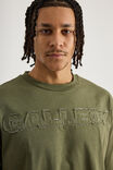 Open Gallery Box Fit Tshirt, OG WASHED PORTLAND MOSS/GALLERY EDGE - alternate image 4