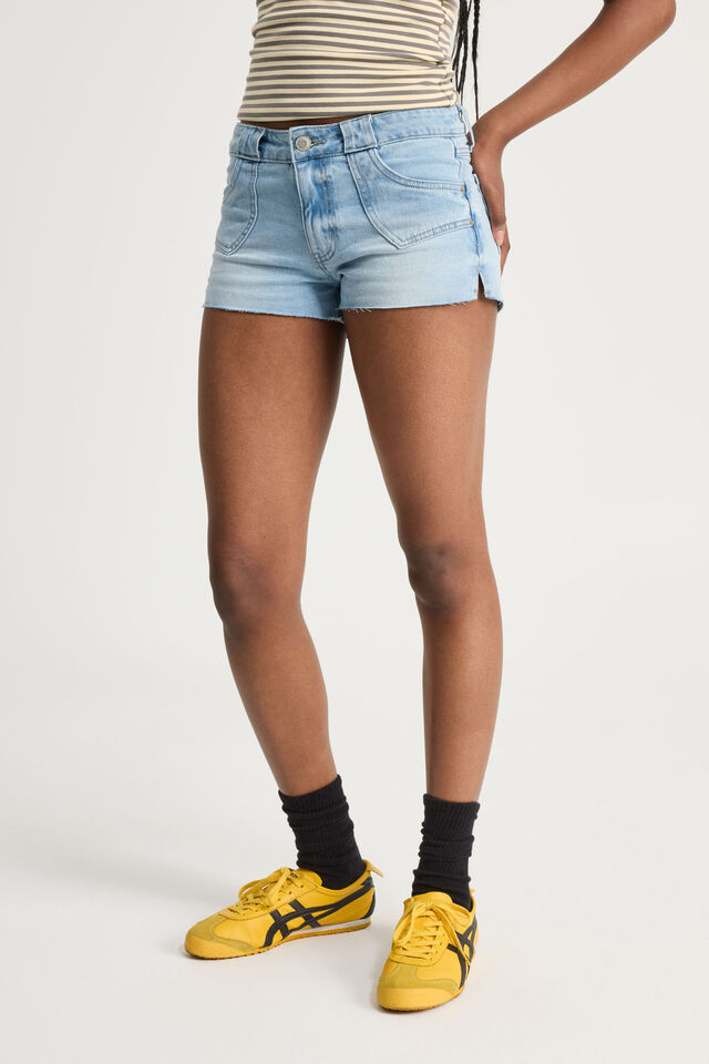 Tumblr Low Rise Booty Short, SUNQUEEN FADE