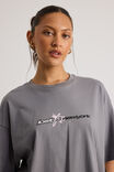 Oversized Graphic Tee, STORMY/LOST IN NY - alternate image 4