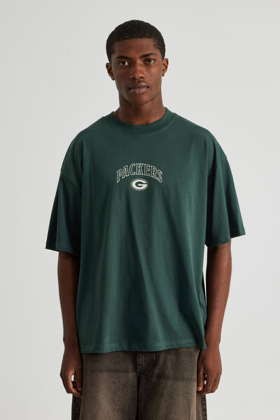 Box Fit Nfl Tshirt, LCN NFL IVY GREEN/PACKERS COLLEGIATE