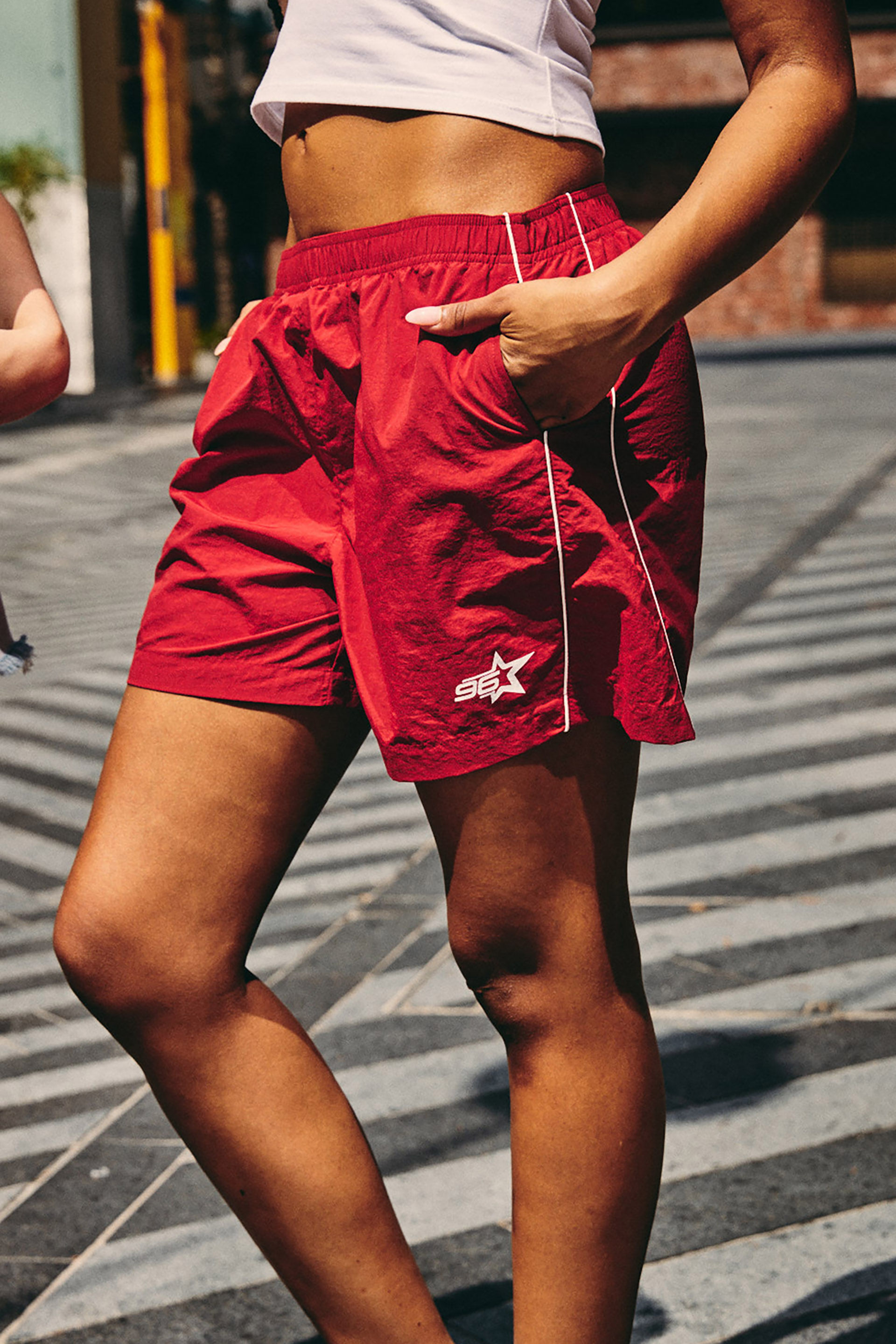 Womens Shorts l Denim Jorts High Waisted Cut Offs Bike Shorts Fleece Shorts Factorie