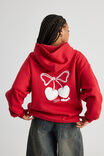 Original Hoodie, RANCH RED/MON CHERI - alternate image 1