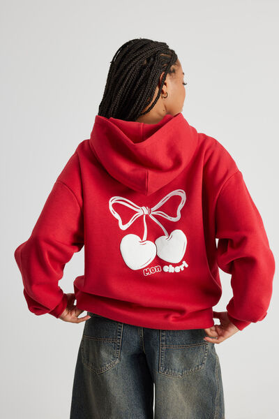 Original Hoodie, RANCH RED/MON CHERI