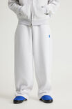 Authentics Premium Baggy Trackpant, SILVER MARLE - example image 6