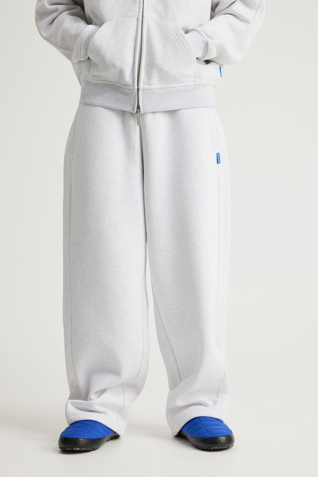 Authentics Premium Baggy Trackpant, SILVER MARLE