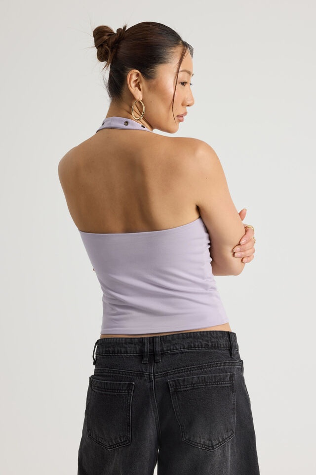 Scoop Neck Halter Top, LILITH