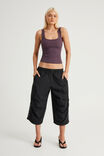 Jumbo 3/4 Pull On  Capri, NAMESAKE BLACK - example image 2