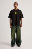 Half Half Heavyweight Box Fit Graphic Tshirt, HH BLACK/COMPUTER ICON - alternate image 2