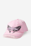 Notion Angel Wings Cap, NTN PINK W WINGS - example image 1