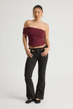 Jamie Dress Pant, BLACK PINSTRIPE - alternate image 2