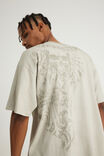 Notion Vintage Graphic Tshirt, NTN WASHED PEBBLE/SKULL N CROSS - example image 2