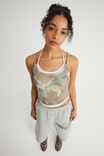 Layered Halter Cami, SUMMER CAMO/PINK MUSK - example image 5