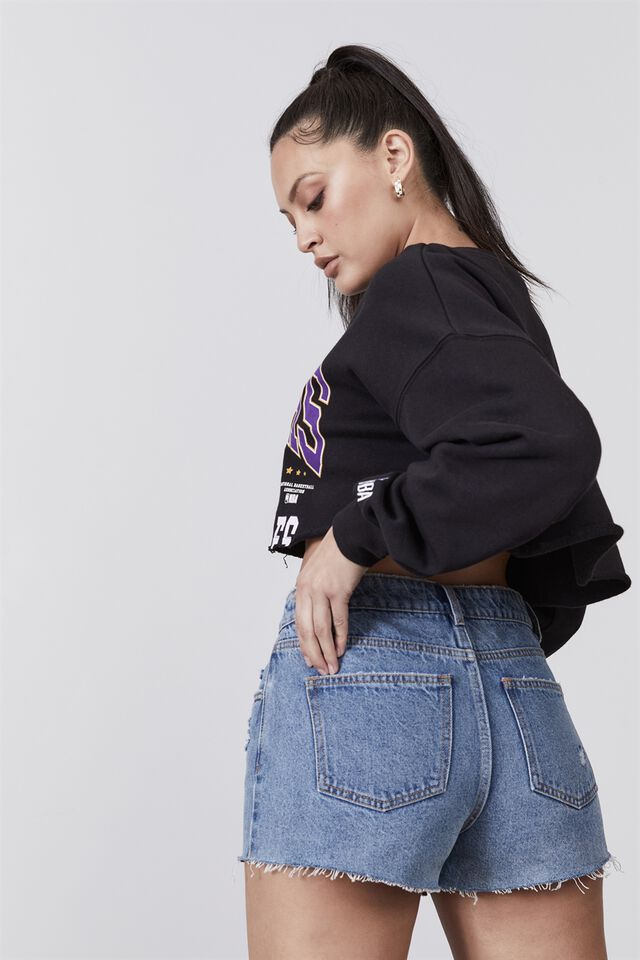 Mini Denim Short, NOUGHTIES BLUE
