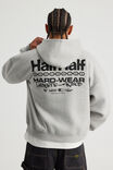 Half Half Hoodie, HH GREY MARLE/HARDWARE - alternate image 3