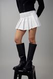 Pleated Skirt, WHITE - alternate image 5