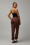 Super Slouchy Trackpant, DEEP MAHOGANY - alternate image 3