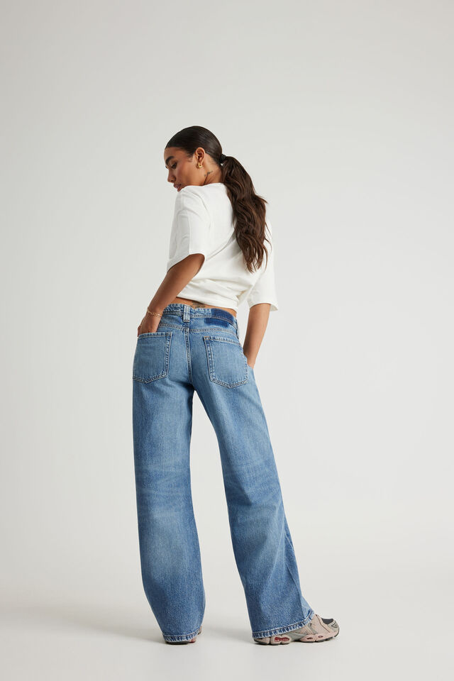 Luca Low Rise Jean, INDYWORN BLUE