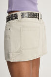Utility Mini Skirt, SUNBLEACHED KHAKI - alternate image 4