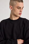 Authentics Crop Crew, BLACK - alternate image 4