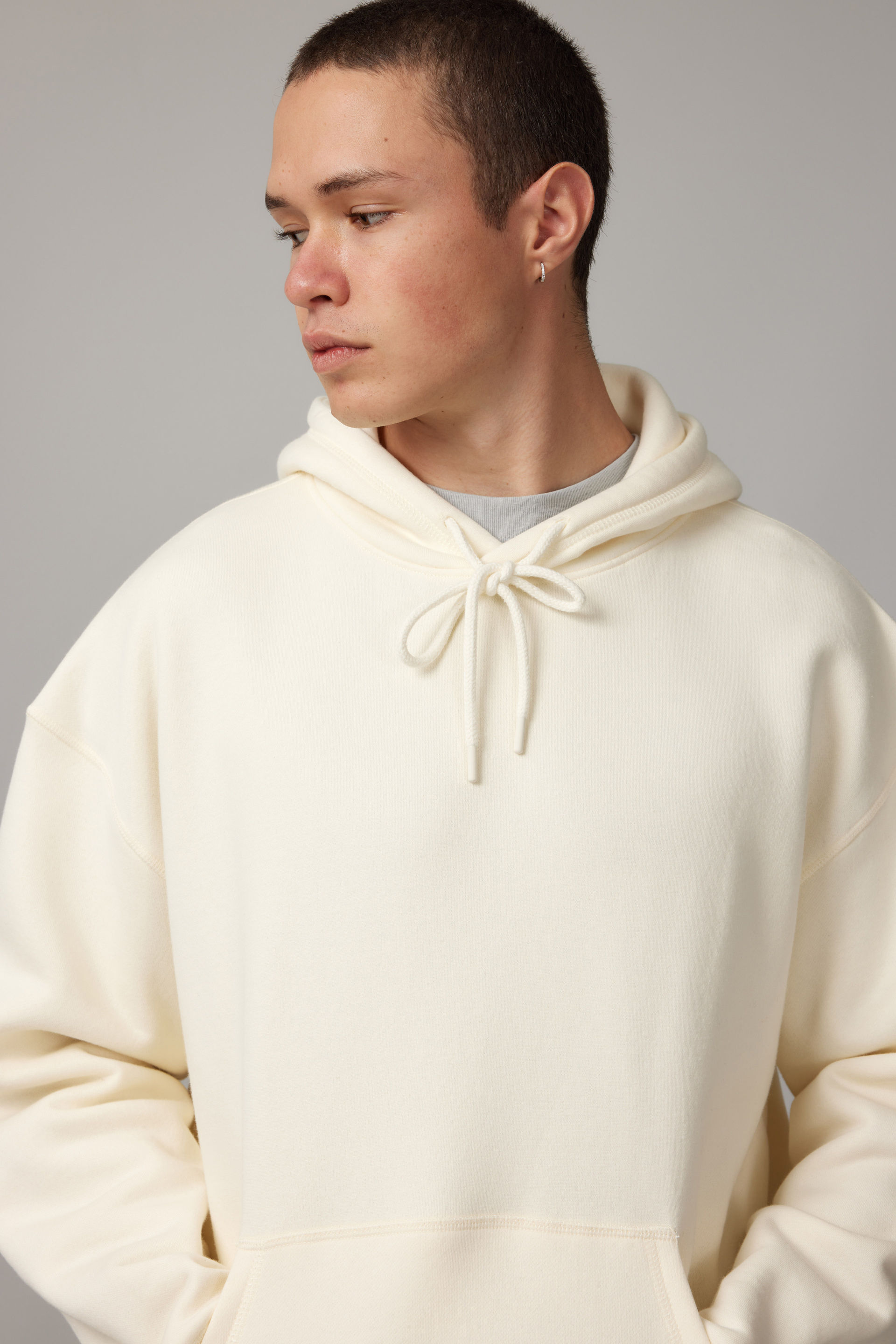 Croped hoodie top