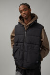 Everyday Puffer Vest, BLACK - alternate image 1