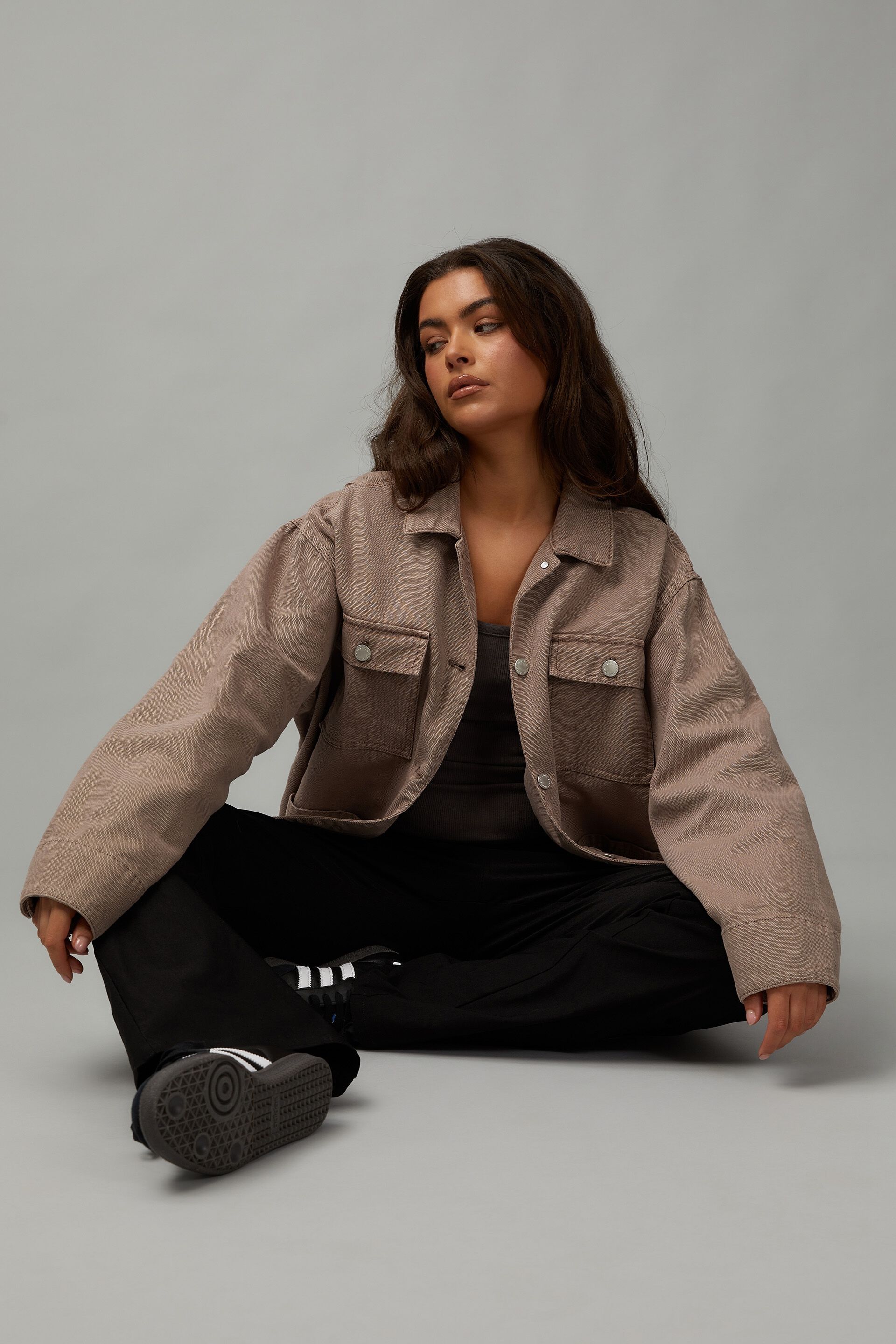 Factorie fluffy outlet jacket