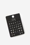 Assorted Earring Card, SILVER - alternate image 1