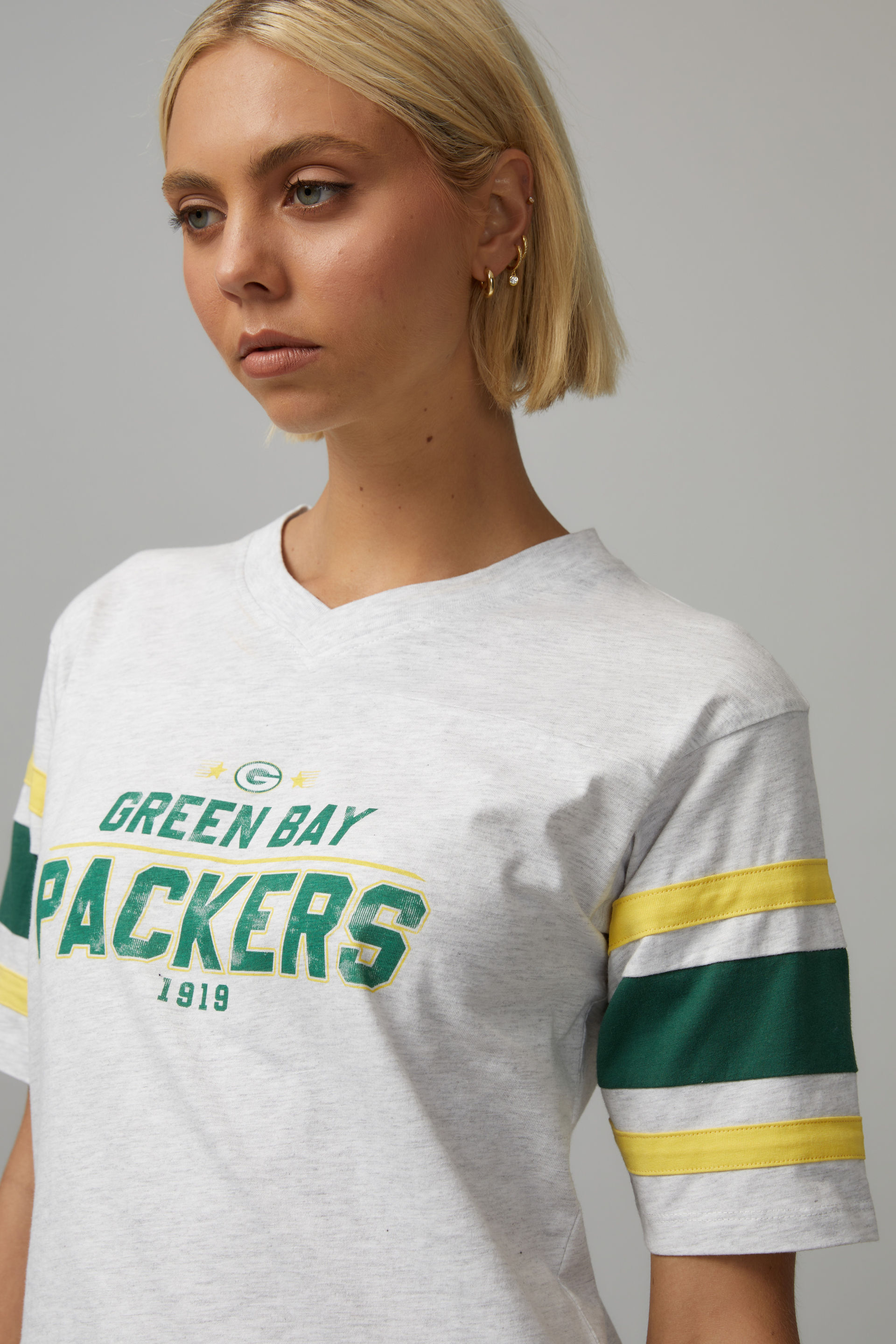 Nfl Sports V Neck Jersey Tee