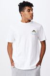 Regular Graphic T Shirt, WHITE/BETTER NOT BITTER