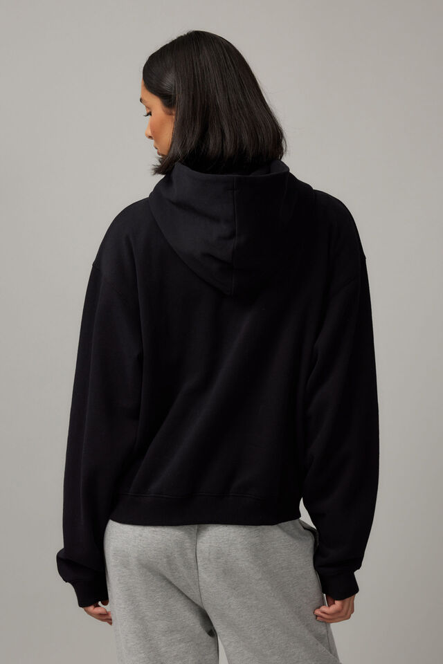 Graphic Hoodie, BLACK/DISCO BALL